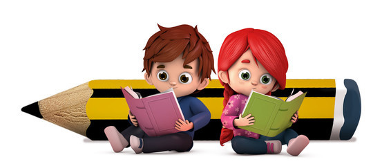 Niños leyendo plan lector 2023