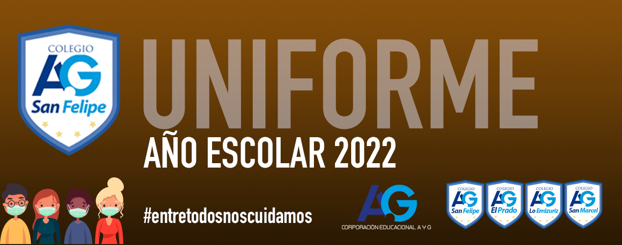 banner saludos de año nuevo 2022 Colegio San Felipe